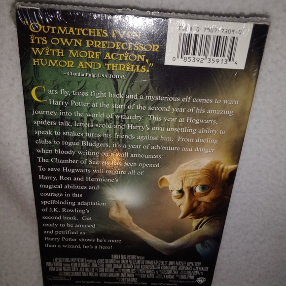 Harry Potter And The Chamber Of Secrets VHS New Sealed 2003 - Picture 2 of 8